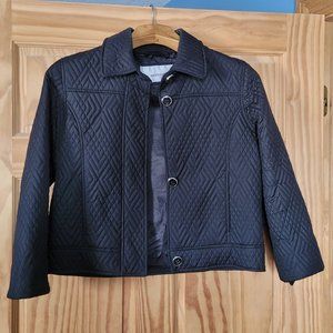 Weatherproof brand, women's black, quilted, lightweight, jacket